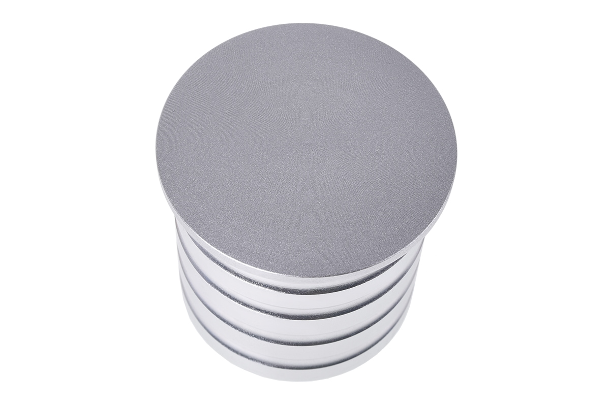 ACool Powerbutton with push-button 19mm red lighting - Chrome