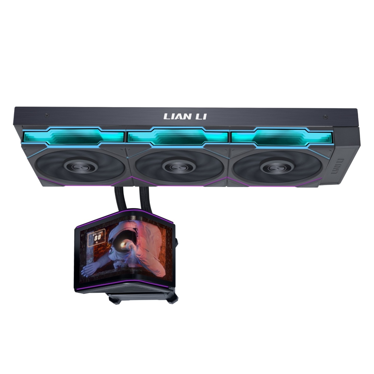 Lian Li HydroShift II OLED CURVED 360 TL Black