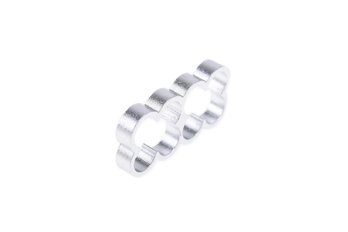 ACool Eiskamm Alu X8 - 4mm silver - 4 pcs