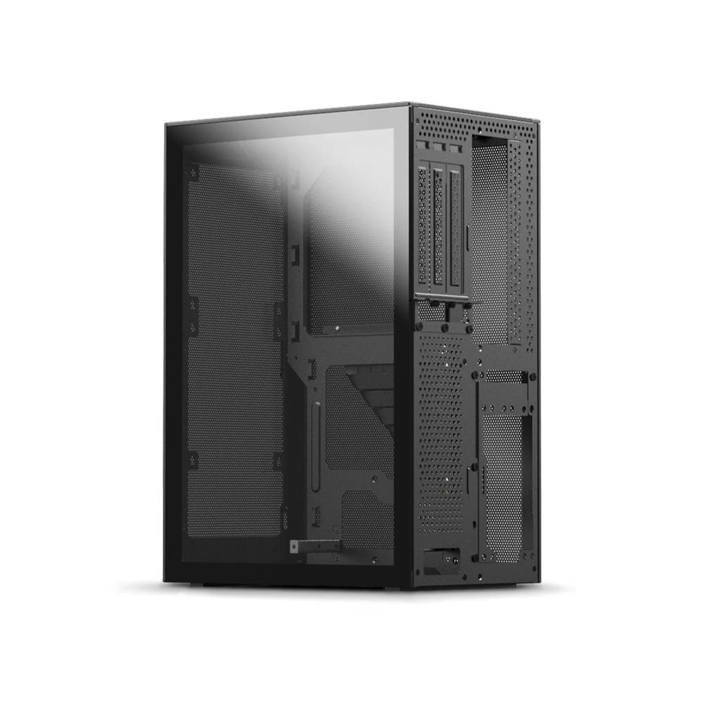 SSUPD MESHROOM TEMPERED GLASS SIDE PANEL BLACK