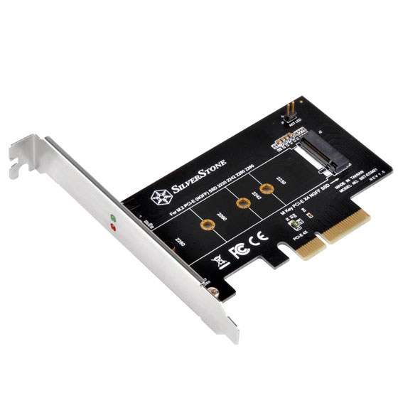 SilverStone ECM21 M.2 (NGFF) �� PCI-E x4 �����ץ������� (SST-ECM21)