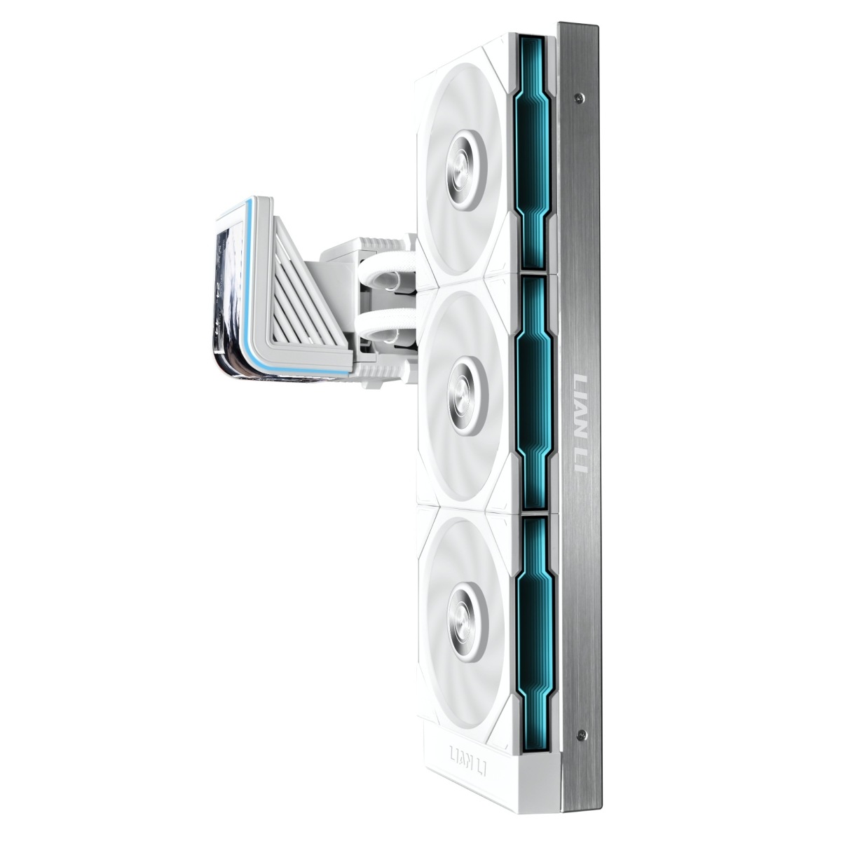 �ڼ�󤻾��ʡ�Ǽ���׳�ǧ�� Lian Li HydroShift II OLED CURVED 360 TL White