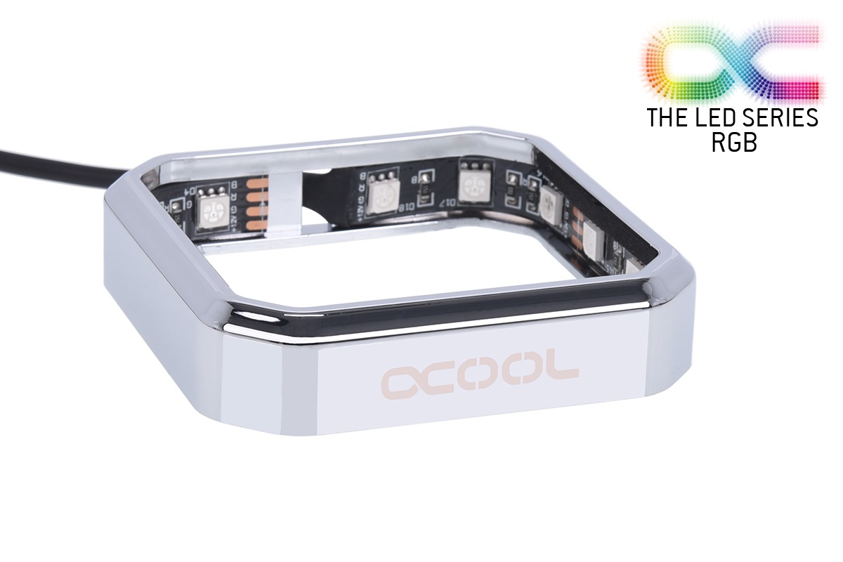 ACool Aurora XPX RGB frame - chrome
