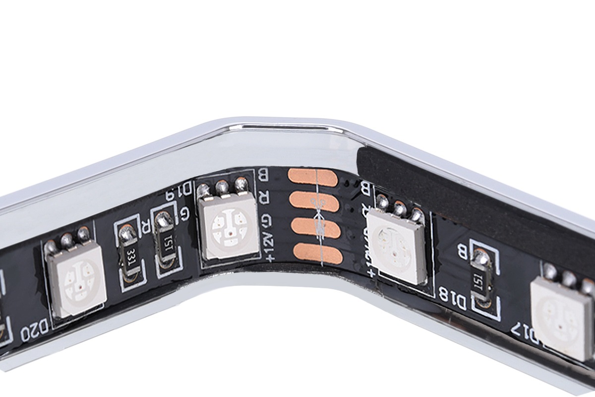 ACool Aurora XPX RGB frame - chrome