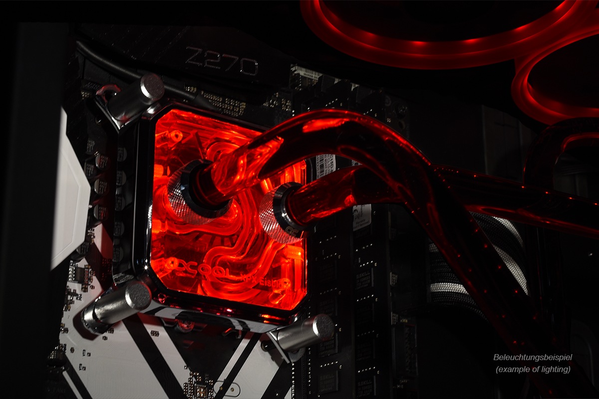 ACool Aurora XPX RGB frame - chrome