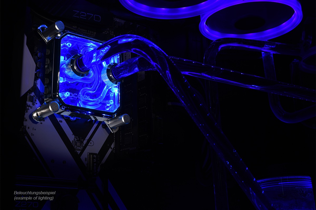 ACool Aurora XPX RGB frame - chrome