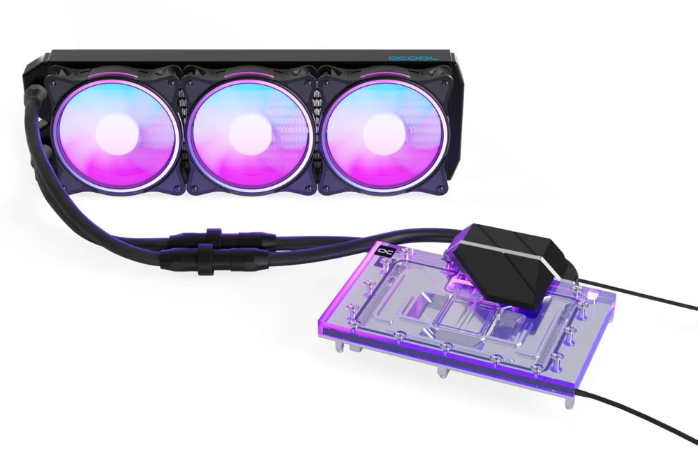 ACool Eiswolf 2 AIO - 360mm RTX 4080 Reference Design with Backplate