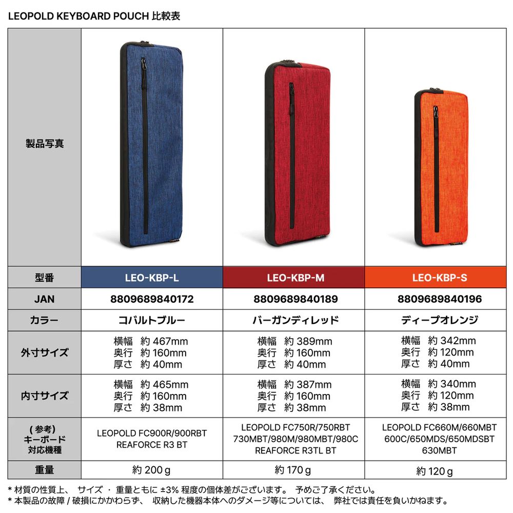 LEOPOLD KEYBOARD POUCH (�����ܡ��ɥݡ���)