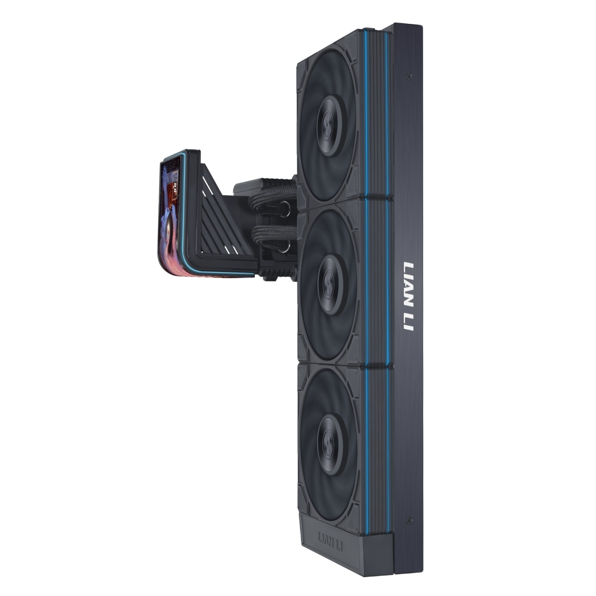 �ڼ�󤻾��ʡ�Ǽ���׳�ǧ�� Lian Li HydroShift II OLED CURVED 360 P28 Black