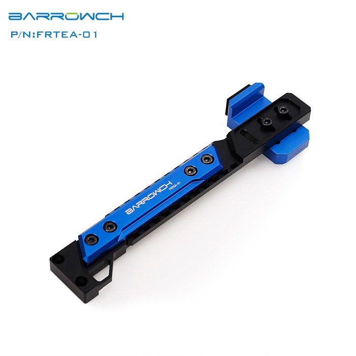 Barrowch independent graphics card bracket adjustable aluminum alloy bracket Graphics card-Mate Blue