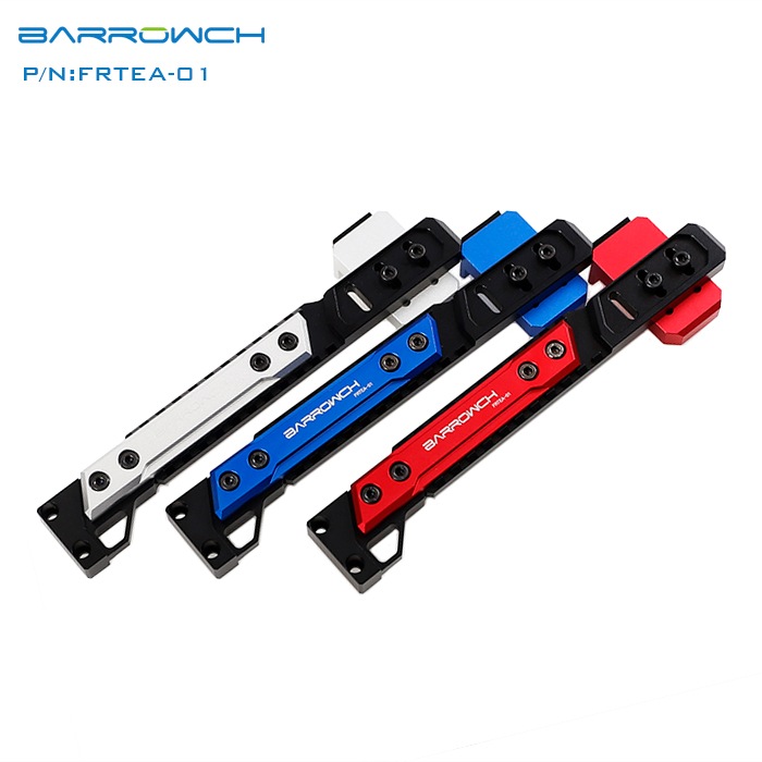 Barrowch independent graphics card bracket adjustable aluminum alloy bracket Graphics card-Mate Blue