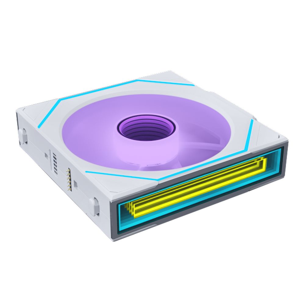 Lian Li UNI FAN SL-INF WIRELESS 140 WT Reverse Blade Single Pack