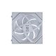 Lian Li UNI FAN SL-INF WIRELESS 140 WT Reverse Blade Single Pack