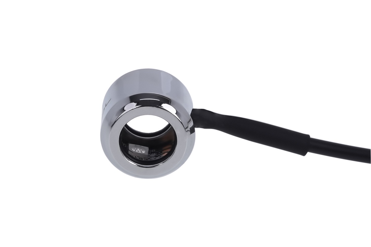 ACool Aurora HardTube LED ring 16mm chrome - RGB