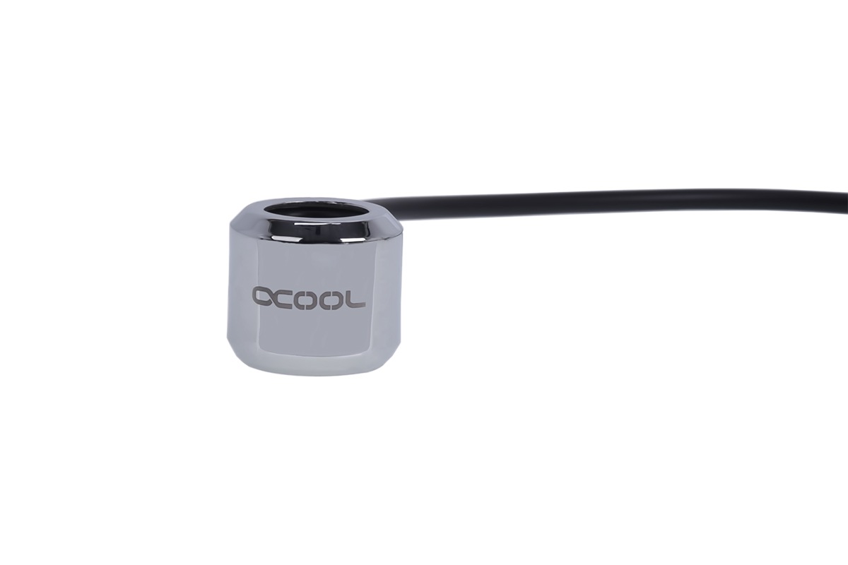 ACool Aurora HardTube LED ring 16mm chrome - RGB