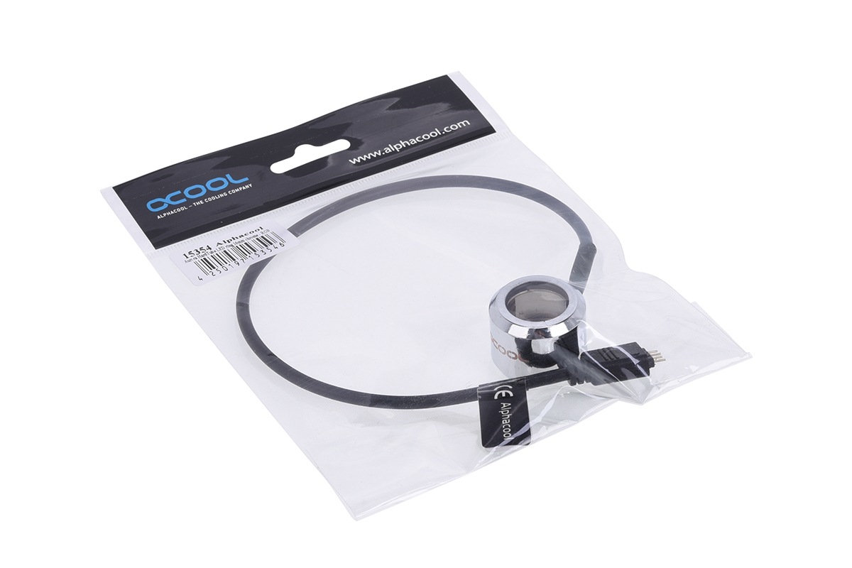 ACool Aurora HardTube LED ring 16mm chrome - RGB
