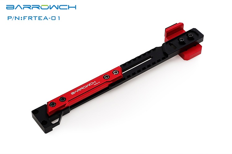 Barrowch independent graphics card bracket adjustable aluminum alloy bracket Graphics card-Mate Red