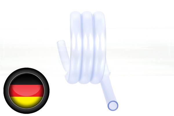 ACool tubing AlphaTube HF 13/10 (3/8"ID) - clear 3m (9,8ft) Retailbox