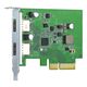 QNAP QXP-10G2U3A USB 3.2 Gen 2�ǥ奢��ݡ���PCIe��ĥ������