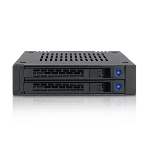 ExpressCage MB742SP-B 3.5������٥��� 2.5����� SSD/HDD 2����ܲ�ǽ ICYDOCK