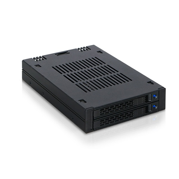 ExpressCage MB742SP-B 3.5������٥��� 2.5����� SSD/HDD 2����ܲ�ǽ ICYDOCK