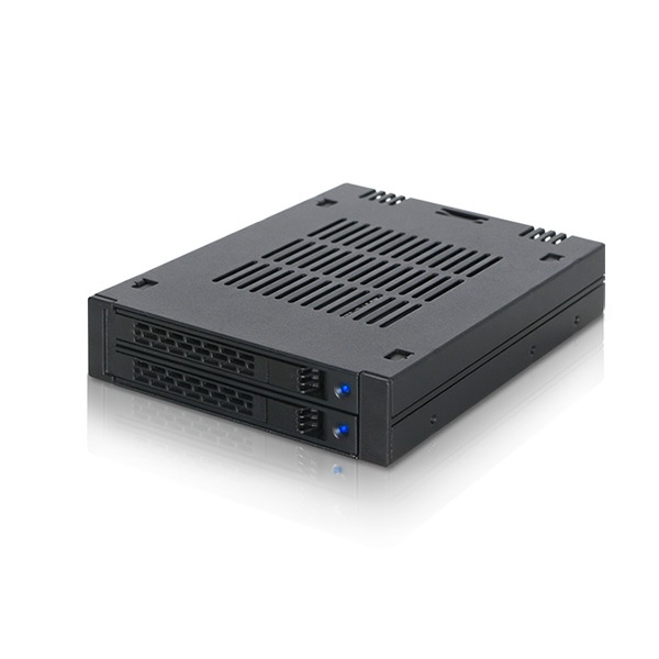 ExpressCage MB742SP-B 3.5������٥��� 2.5����� SSD/HDD 2����ܲ�ǽ ICYDOCK