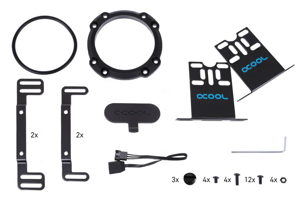 ACool Eisbecher Aurora D5 Acetal/Glas - 150mm incl. ACool VPP Apex D5