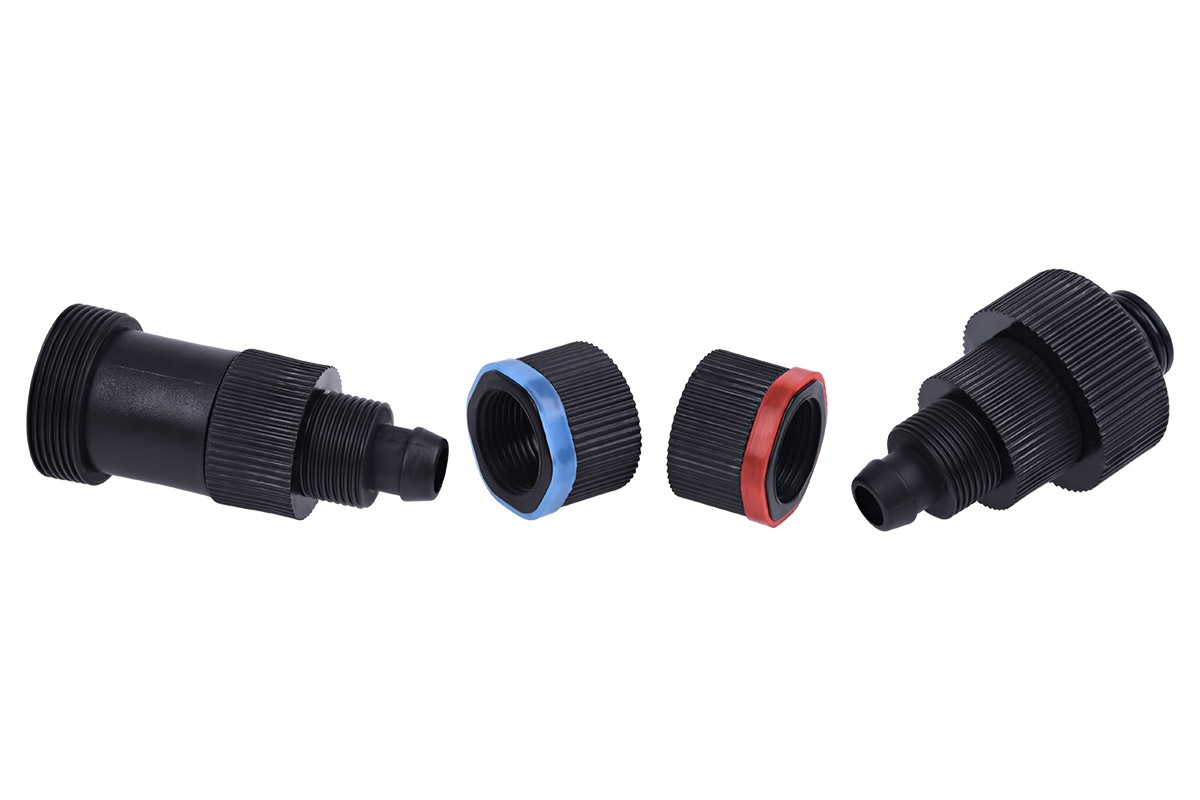 ACool HF quick release connector kit 11/8mm - black