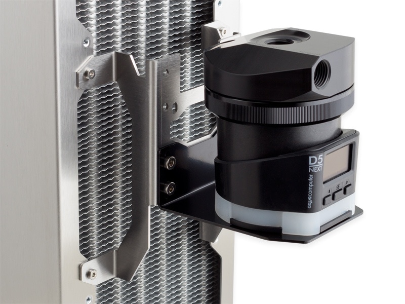 aquacomputer D5 fan mount 140 mm