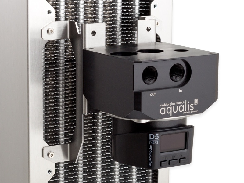 aquacomputer D5 fan mount 140 mm
