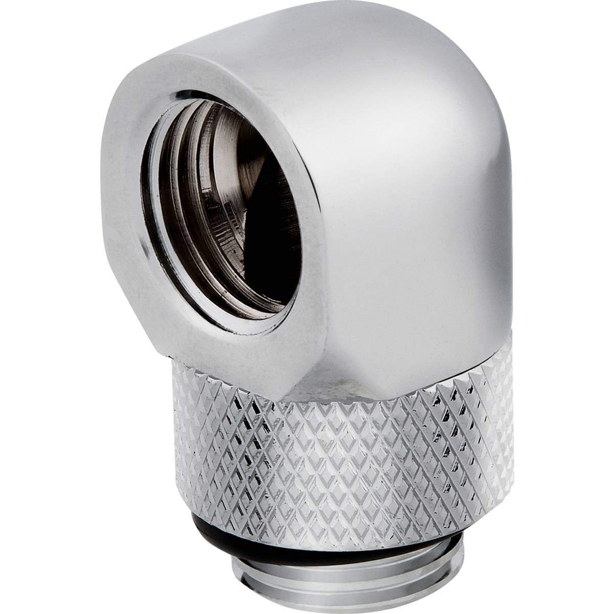 CORSAIR Hydro X Series 90�� Rotary Adapter Twin Pack - Chrome