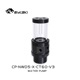 Bykski D5 Pump / 150mm PMMA Reservoir Combo - Black POM Model