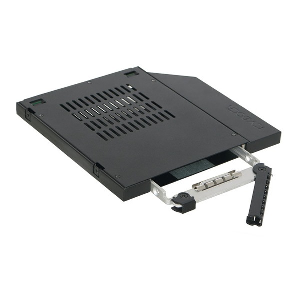 ICYDOCK MB411SPO-2B 9.5mm ����ȥ� ����� �ɥ饤�֥٥��� 2.5����� 1����ܲ�ǽ