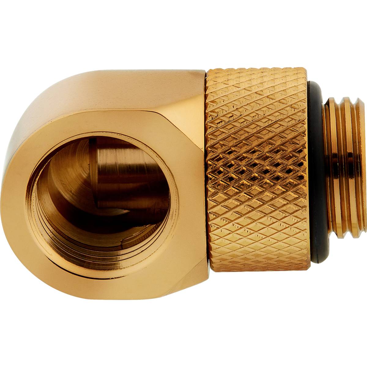 CORSAIR Hydro X Series 90�� Rotary Adapter Twin Pack - Gold