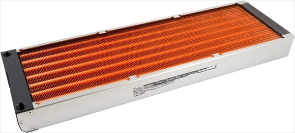 aquacomputer airplex radical 2/420, copper fins