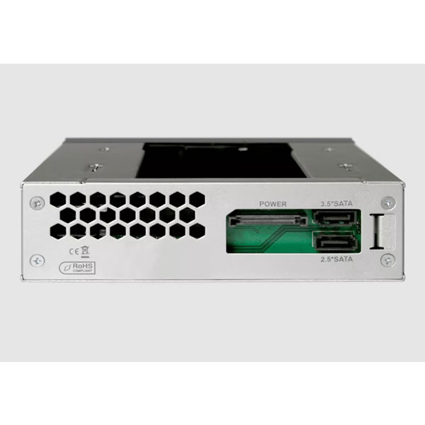 DuoSwap MB971SP-B 2.5/3.5����� SATA HDD/SDD 1����ܲ�ǽ 5.25������٥������� ICYDOCK