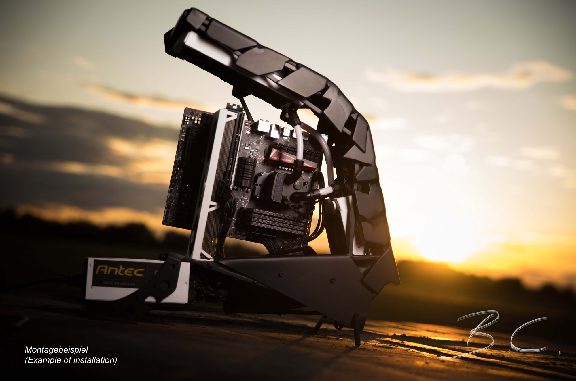 ACool Eisbaer 240 CPU - Black