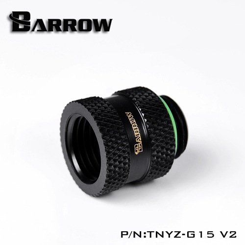 BARROW Male to Female Extender - 15mm V2 Black