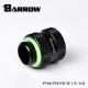BARROW Male to Female Extender - 15mm V2 Black