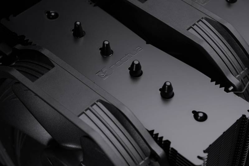 cpuクーラー NH-D15 chromax.black Noctua NH-D15 chromax.black, Dwuwieżowy Cooler CPU (140 mm