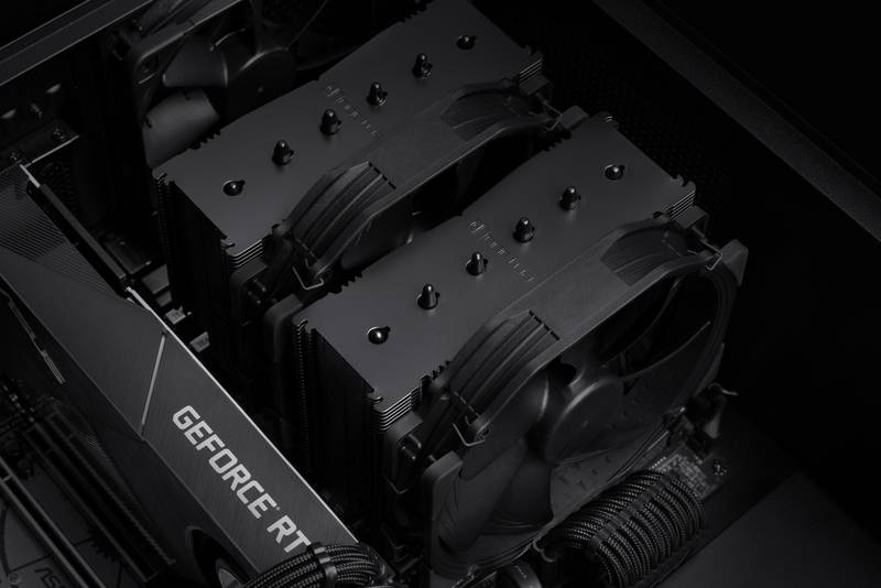 Noctua NH-D15 chromax.black CPUクーラー Amazon.com: Noctua NH-D15 chromax.Black, Dual-Tower CPU