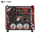 Barrowch Limited edition Open Aluminum alloy water-cooling case AF1 Black+Red