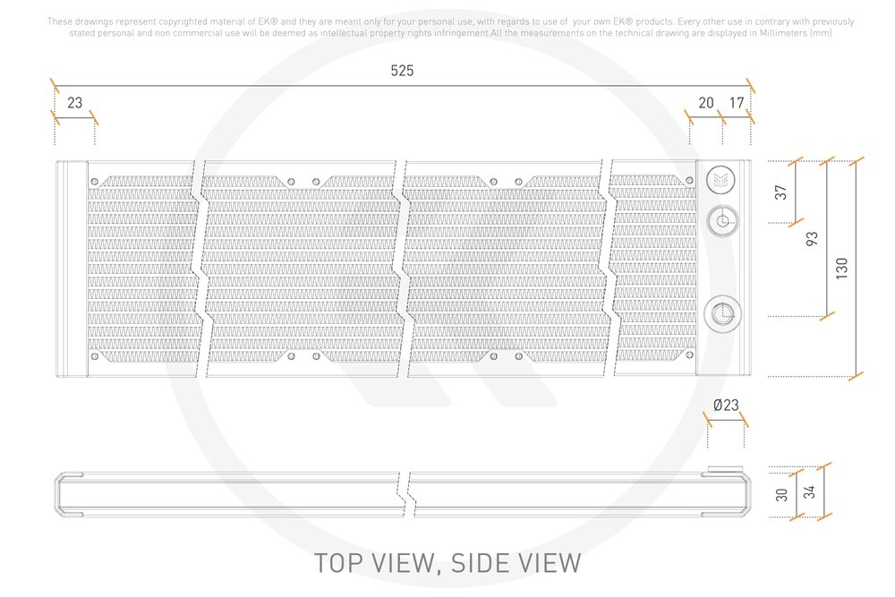 ڼ󤻾ʡǼ׳ǧ EK WaterBlocks EK-Quantum Surface S480 - White