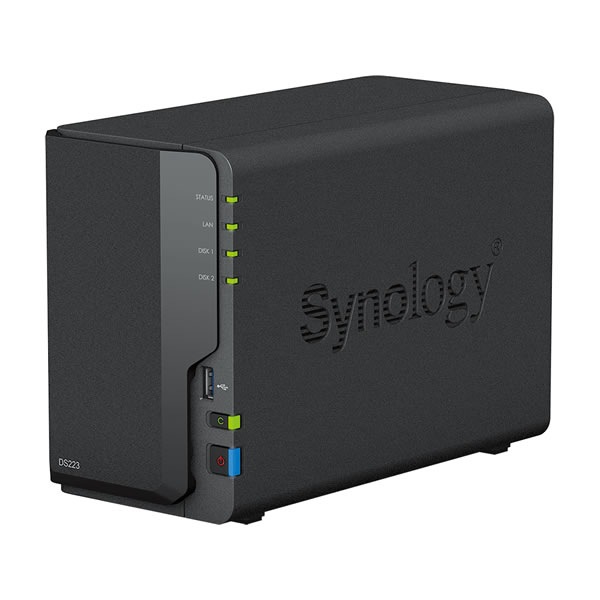 Synology DS223 3.5�����HDD2����ܲ�ǽ