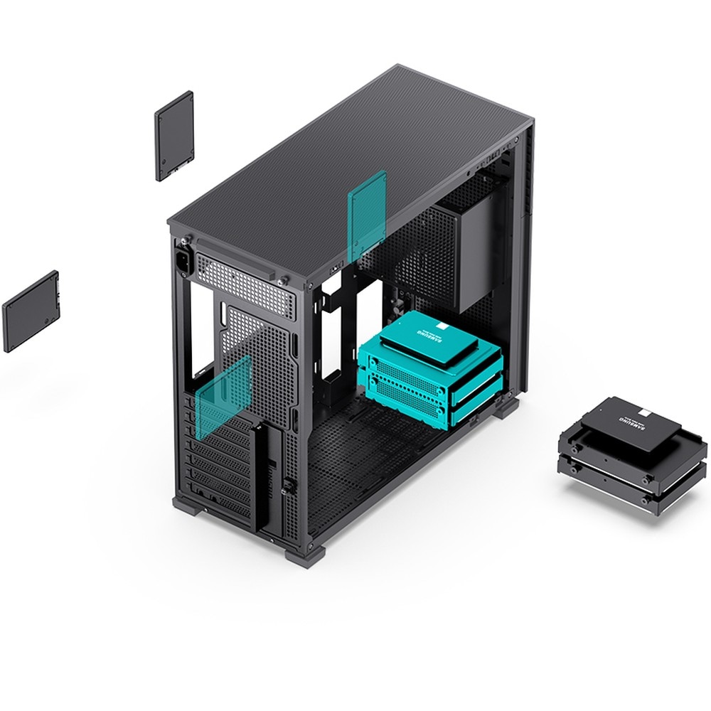 Jonsbo D41 MESH SCREEN Black