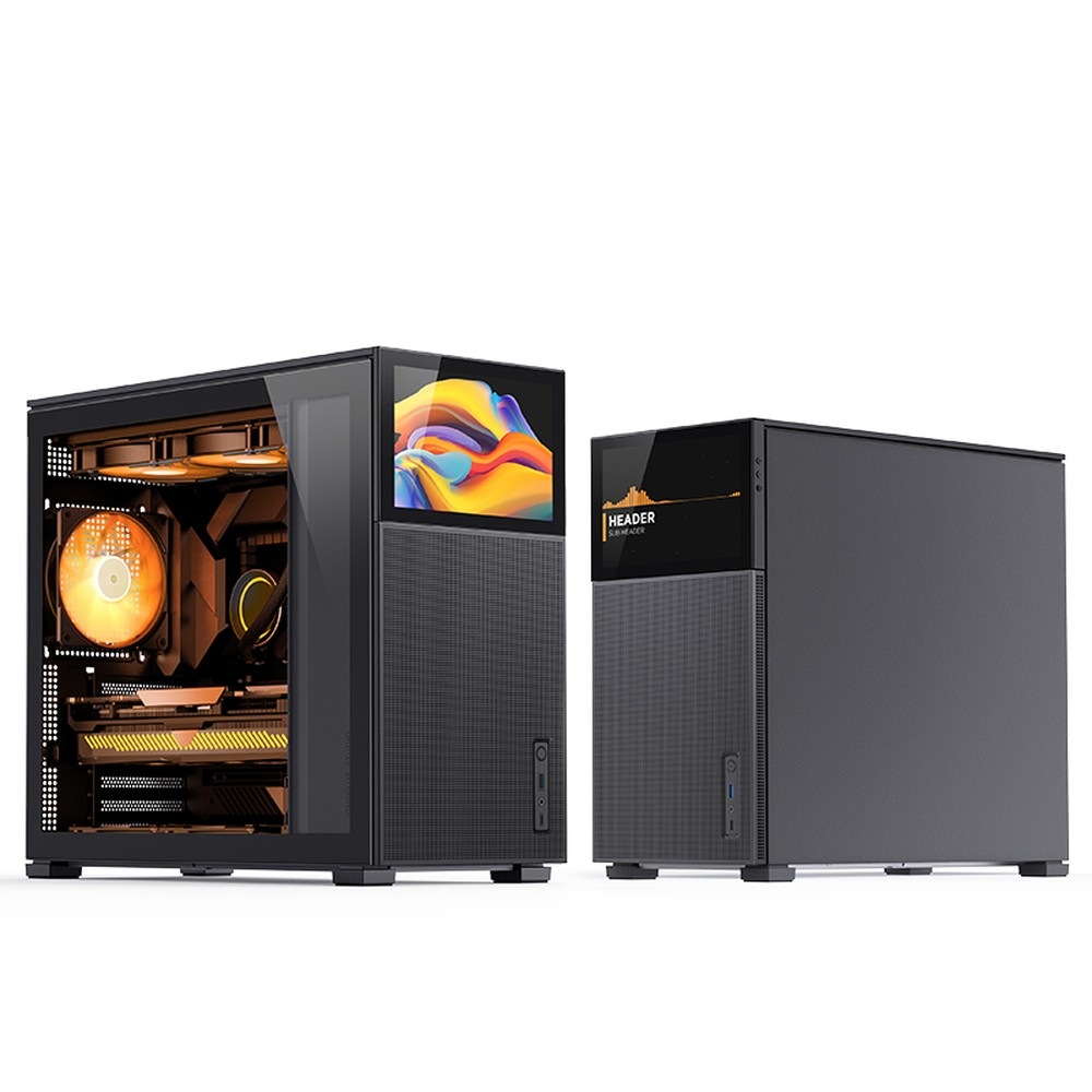 Jonsbo D41 MESH SCREEN Black