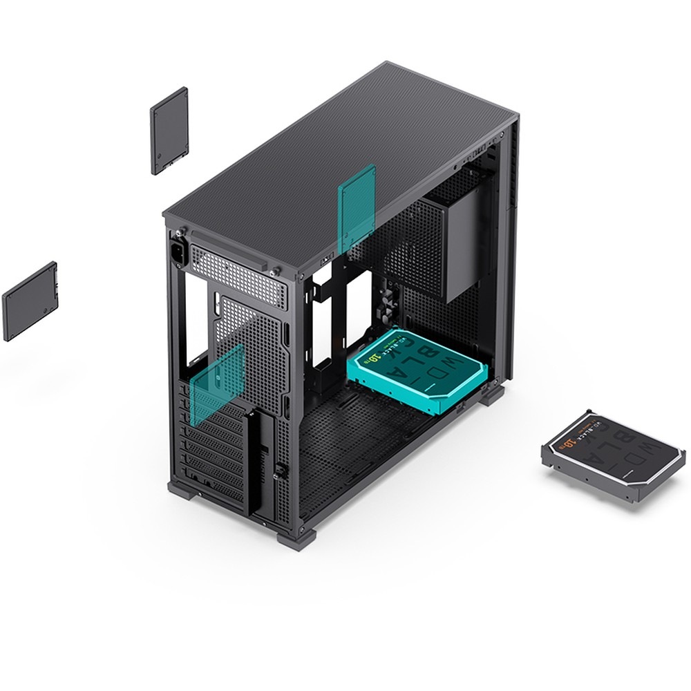 Jonsbo D41 MESH SCREEN Black