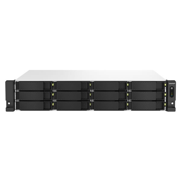 QNAP TS-1264U-RP-8G 12�٥� 2U  ����������Ÿ� NAS���å�