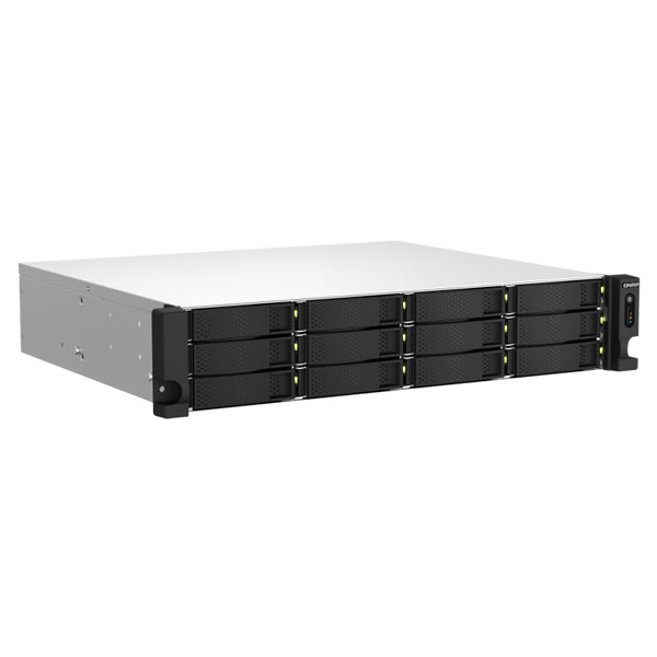 QNAP TS-1264U-RP-8G 12�٥� 2U  ����������Ÿ� NAS���å�