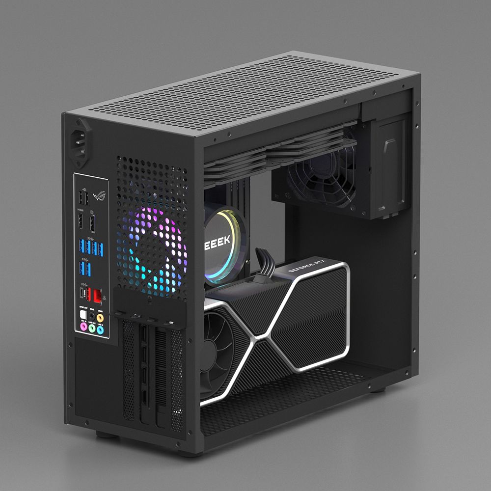 GEEEK B20 M-ATX CASE Black | すべての商品 | OLIOSPEC